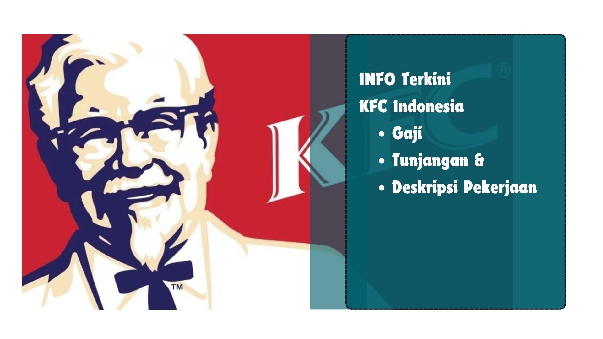 Posisi dan Gaji Pegawai KFC - Entry Level - Informasi lengkap tentang posisi dan struktur gaji untuk pegawai level entry di KFC. Pelajari lebih lanjut tentang peluang karier awal di restoran cepat saji terkemuka ini