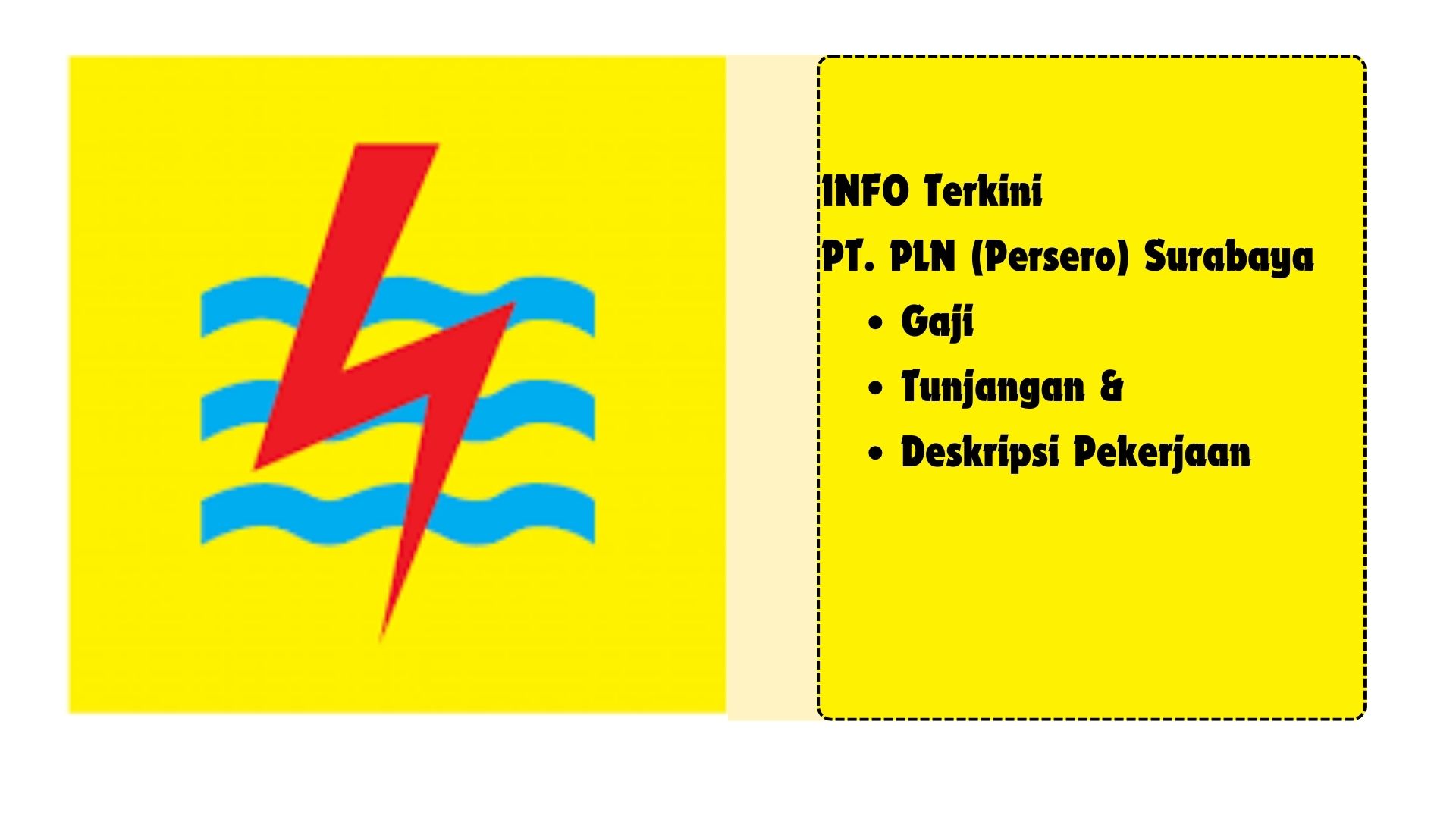 5 Informasi Gaji Karyawan PT. PLN (Persero) Surabaya - Pelajari lebih lanjut tentang gaji, jobdesk, tunjangan, dan lowongan kerja di PT. PLN (Persero) Surabaya. Temukan peluang karier yang menarik di perusahaan listrik terkemuka ini.